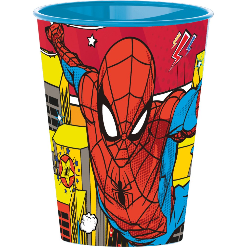 Spiderman Midnight Flyer cup, plastic 260 ml