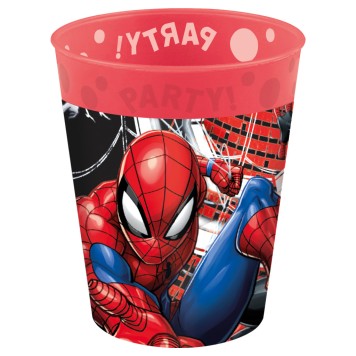Spiderman World of Webs micro premium plastic cup set 4 pcs 250 ml
