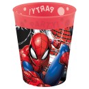 Spiderman World of Webs micro premium plastic cup set 4 pcs 250 ml