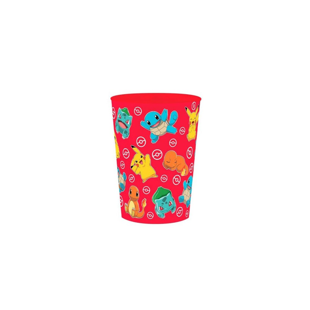 Pokémon Red plastic cup 250 ml