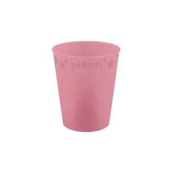 Party Pastel Pink Pink micro premium plastic cup 250 ml