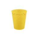 Party Yellow Yellow micro premium plastic cup 250 ml