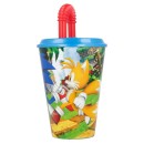 Sonic the Hedgehog Adventure Straw Cup, Plastic 430 ml