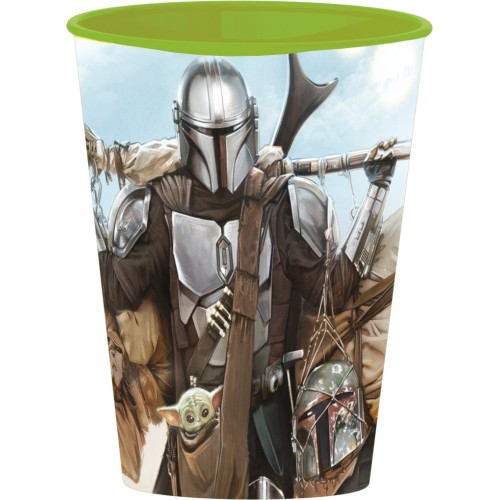 Star Wars Mandalorian plastic cup, 260 ml