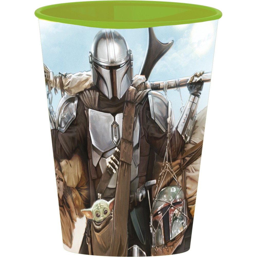 Star Wars Mandalorian plastic cup, 260 ml