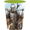Star Wars Mandalorian plastic cup, 260 ml