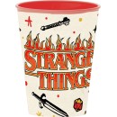 Stranger Things Upside Down plastic glass, 260 ml