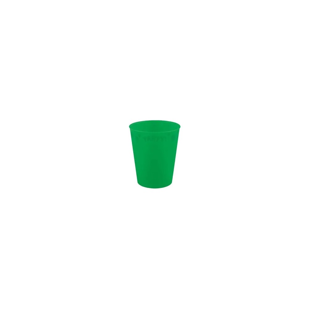 Party Bright Green Green micro premium plastic cup 250 ml