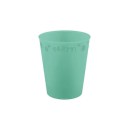 Party Pastel Mint Green micro premium plastic cup 250 ml
