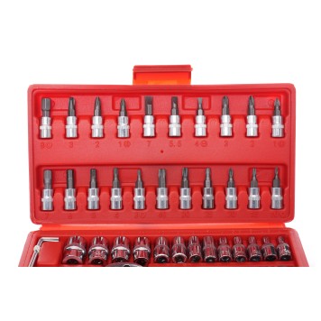 Zestaw narzędzi 46el. klucze nasadowe KD10525