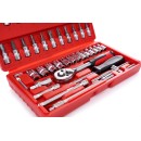 Zestaw narzędzi 46el. klucze nasadowe KD10525