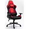 FOTEL GAMINGOWY MATERIAŁOWY F4G FG38 CZERWONY