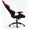 FOTEL GAMINGOWY MATERIAŁOWY F4G FG38 CZERWONY