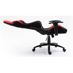 FOTEL GAMINGOWY MATERIAŁOWY F4G FG38 CZERWONY