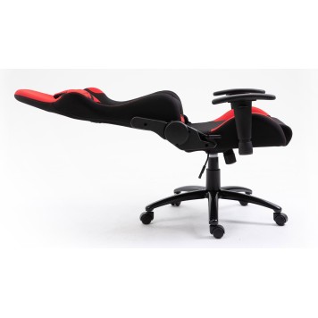 FOTEL GAMINGOWY MATERIAŁOWY F4G FG38 CZERWONY