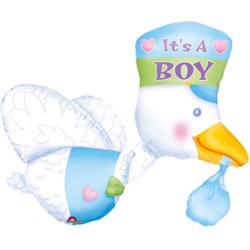 Baby Baby Boy Boy foil balloon 81 cm