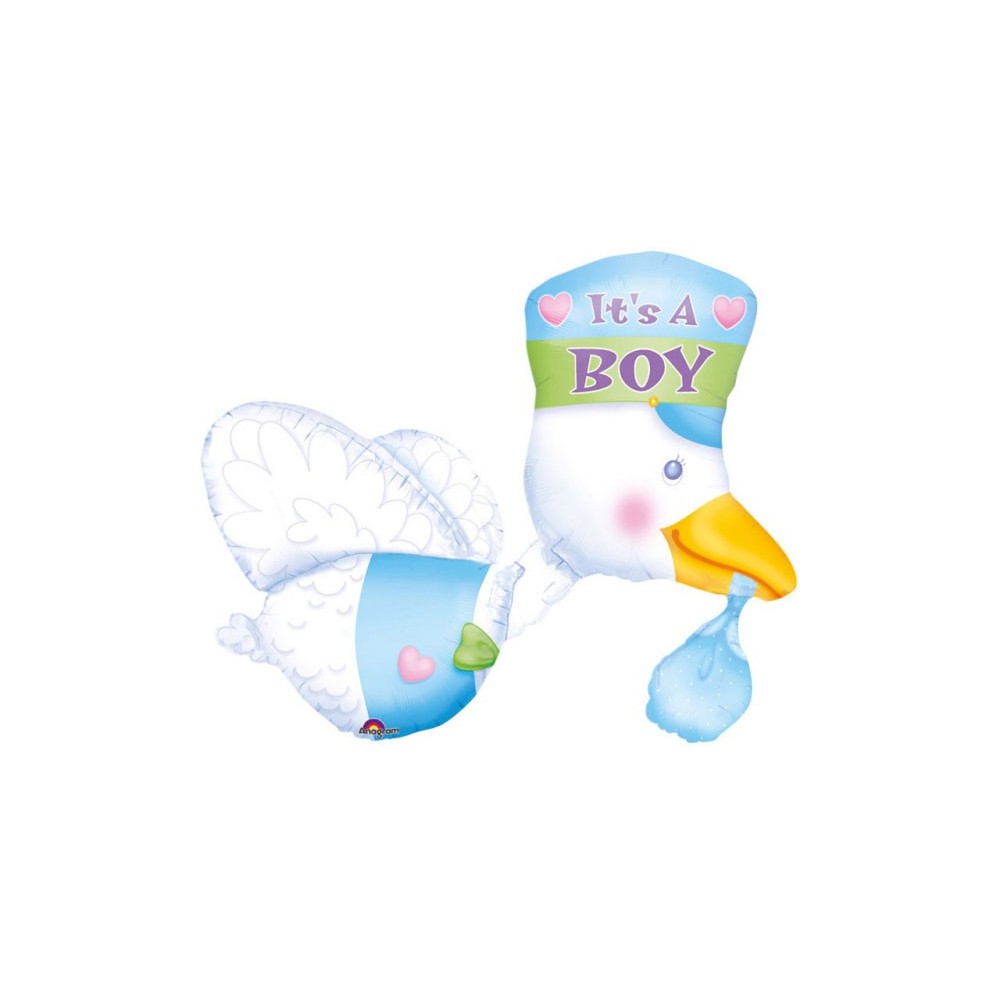 Baby Baby Boy Boy foil balloon 81 cm