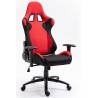 FOTEL GAMINGOWY MATERIAŁOWY F4G FG38 CZERWONY