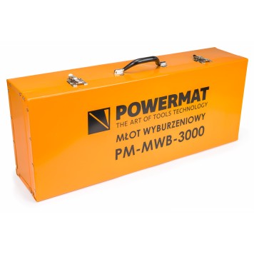 Młot udarowy wyburzeniowy HEX SDS 3000W PM-MWB-3000 45J