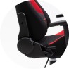 FOTEL GAMINGOWY MATERIAŁOWY F4G FG38 CZERWONY