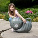 Cat walking foil balloon 75 cm