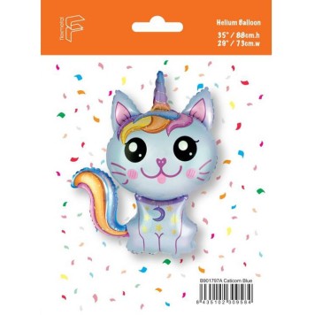 Cat Magic Blue foil balloon 61 cm