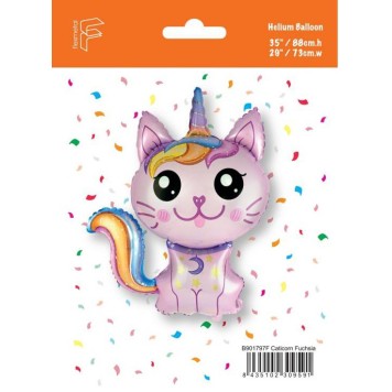 Cat Magic Pink foil balloon 61 cm