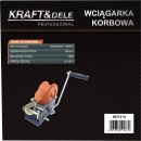Wciągarka korbowa pasowa 2500Ibs KD1314