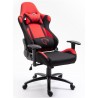 FOTEL GAMINGOWY MATERIAŁOWY F4G FG38 CZERWONY