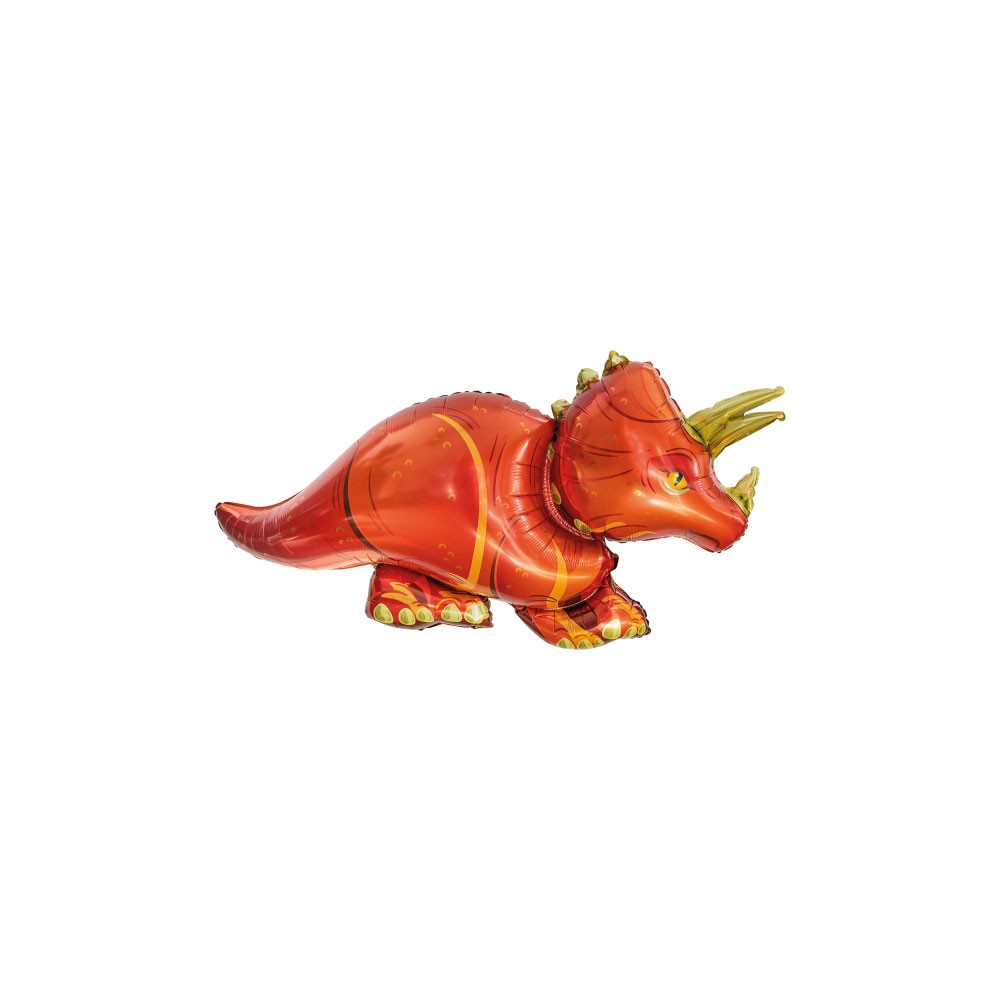 Dinosaur Triceratops foil balloon 109 cm