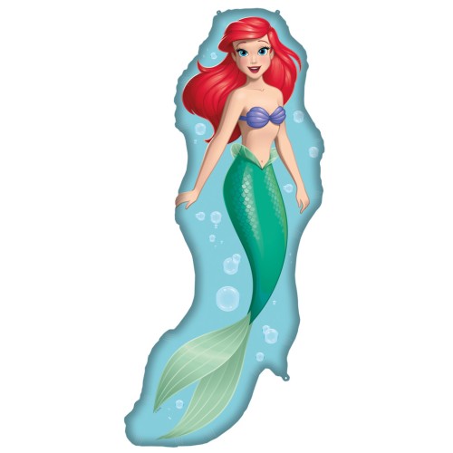 Disney Princess Ariel Curious foil balloon 40x99 cm