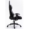 FOTEL GAMINGOWY MATERIAŁOWY F4G FG38 SZARY