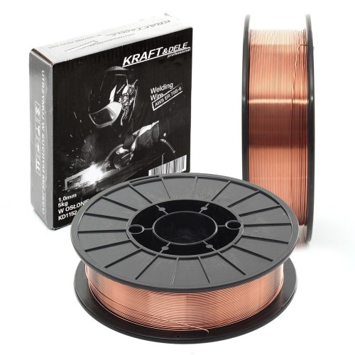 Drut spawalniczy 1,0 mm 5kg miedziowany KD1152