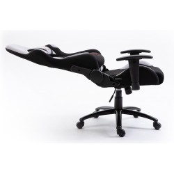 FOTEL GAMINGOWY MATERIAŁOWY F4G FG38 SZARY