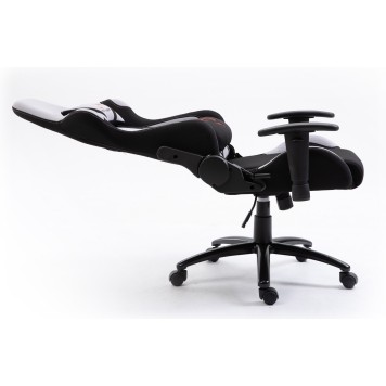 FOTEL GAMINGOWY MATERIAŁOWY F4G FG38 SZARY