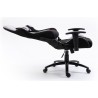 FOTEL GAMINGOWY MATERIAŁOWY F4G FG38 SZARY