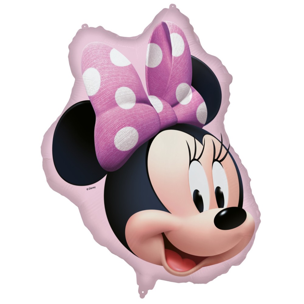 Disney Minnie  Face foil balloon 70x78 cm