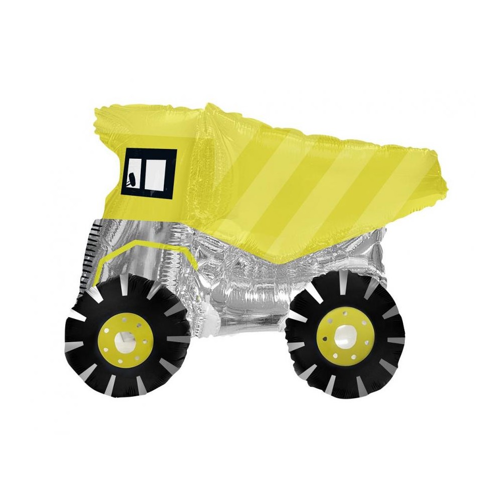 Vehicle Trolley 3D Dump Truck Foil Balloon 72 cm