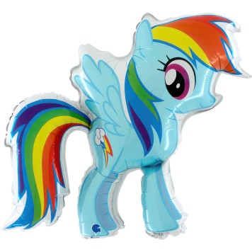 My Little Pony Rainbow Dash foil balloon 84 cm