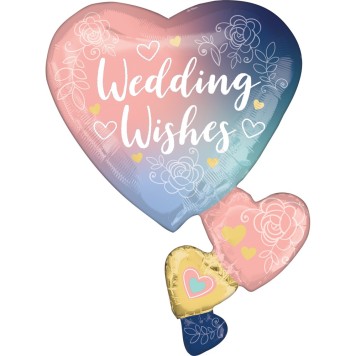 Wedding Wedding, foil balloon 76 cm