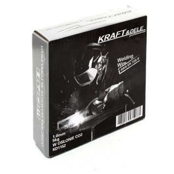 Drut spawalniczy 1,0 mm 5kg miedziowany KD1152