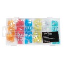 Bezpieczniki samochodowe 120szt. 5-30A KD1300