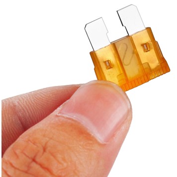 Bezpieczniki samochodowe 120szt. 5-30A KD1300