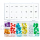 Bezpieczniki samochodowe 140szt. 3-30A KD1301