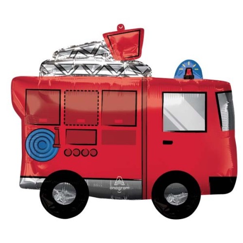 Fire Truck Fire Truck, foil balloon 66 cm