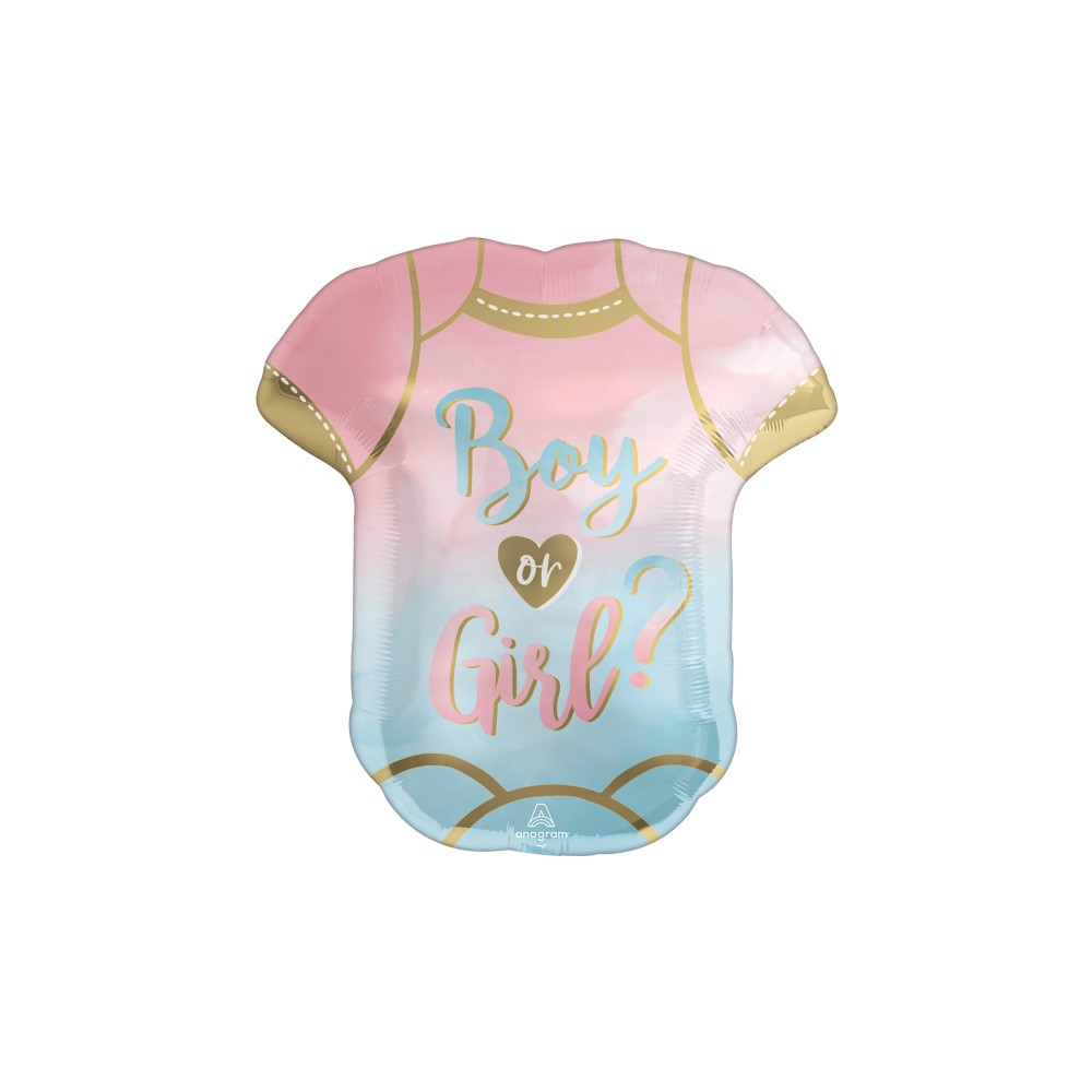 Boy or Girl The Big Reveal foil balloon 60 cm