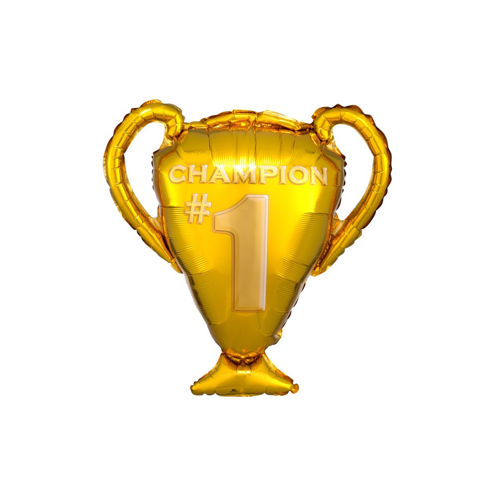 Sport Gold Trophy Gold Trophy Foil Balloon 71 cm