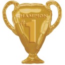 Sport Gold Trophy Gold Trophy Foil Balloon 71 cm
