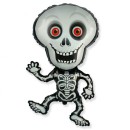 Halloween Smile Skeleton foil balloon 101 cm