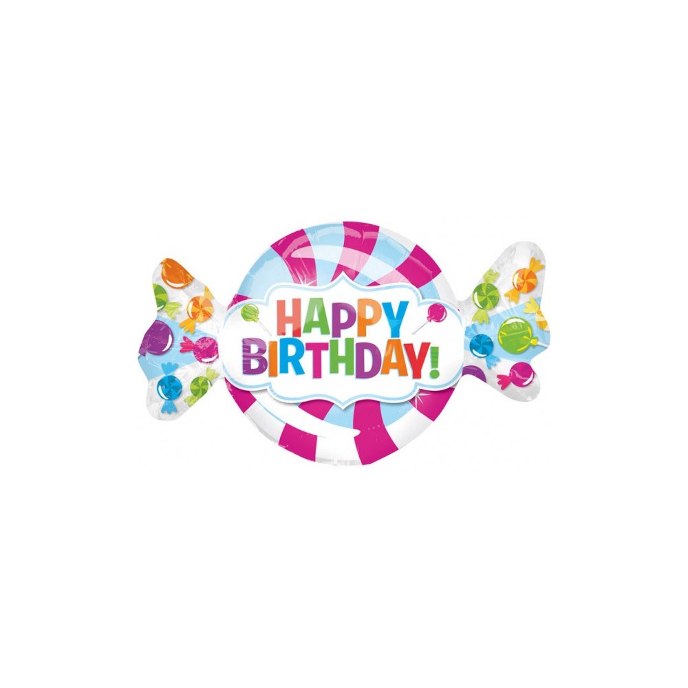 Happy Birthday Happy Birthday foil balloon 101 cm